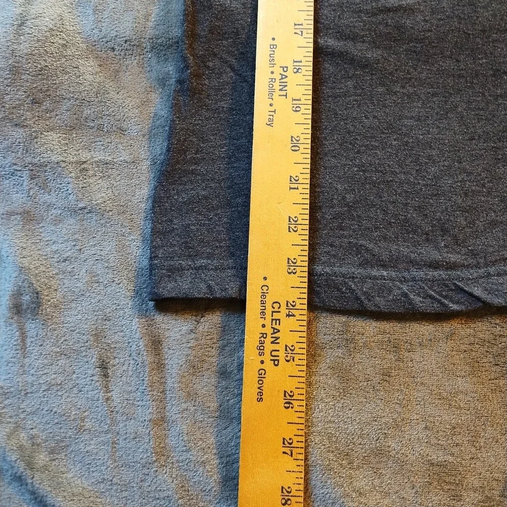 Classic Nirvana Smiley‎ Face Graphic Tee Charcoal Gray Grunge Rock Band Size Sm
